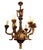 1920s Antique Regency Style Giltwood Chandelier For Sale - Image 5 of 5