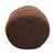 Vintage Round Faux Leather Ottoman, 1970s For Sale - Image 9 of 14