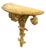 Vintage Italian Giltwood Acanthus Wall Shelf For Sale - Image 4 of 6