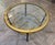 Parisian Round Brass Coffee Table, 1960 For Sale - Image 13 of 16