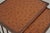 Regency Style Mahogany Brown Tooled Leather Accent Side Table by Highland House For Sale - Image 10 of 12