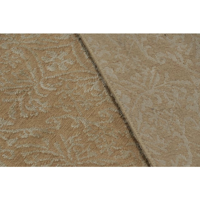 Rug & Kilim Oversized European Style Rug in Beige-Brown With Florals “Cordoba” For Sale - Image 10 of 10