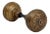 Late 19th Century Antique American Cast Bronze Door Knobs For Sale