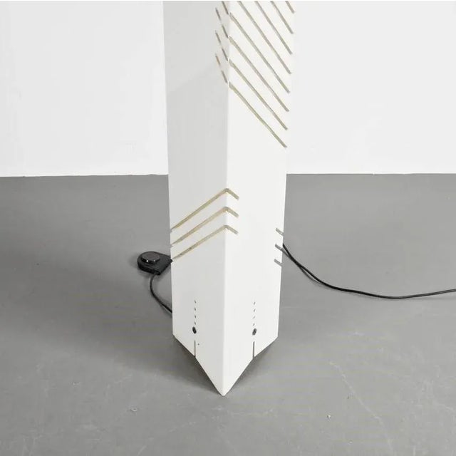 A rare, large “Personaggi” floor lamp designed by Carmellini and Tronconi and manufactured by Tronconi in Italy around...