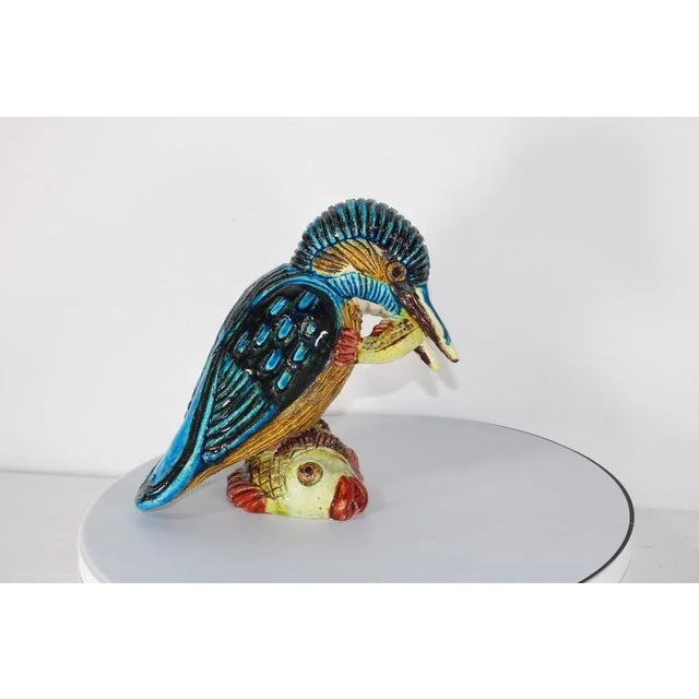 Mid-Century Modern Vintage Ceramic Bird by Gunnar Nylund for Röstrand, Sweden, 1950 For Sale - Image 3 of 13