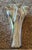 Add a touch of elegant vintage character to your collection with this **Vintage Mid-Century Modern (MCM) Murano Style...