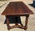 Brown French Country Farm Dining Table For Sale - Image 8 of 11