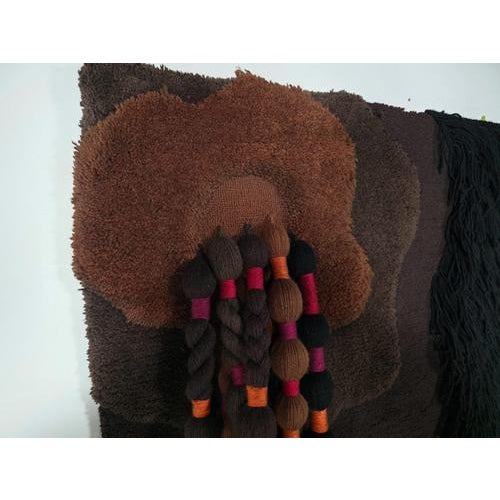 Wall Tapestry by Ewald Kröner for Schloss Hackhausen, 1970s For Sale - Image 4 of 8