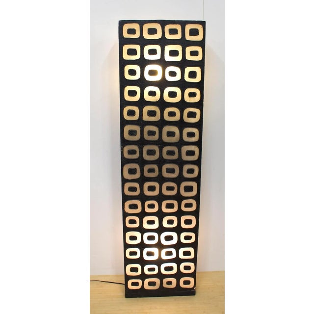Ettore Sottsass Rare 1970s Set of 3 Modern Floor Lamps | Room Divider For Sale - Image 4 of 12