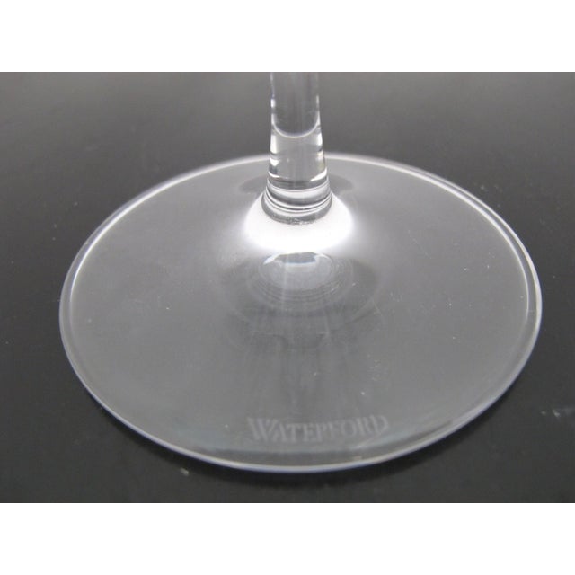 Waterford Crystal Huntley Martini Glass Smooth Stem 6 7/8" Pair For Sale In Portland, OR - Image 6 of 10