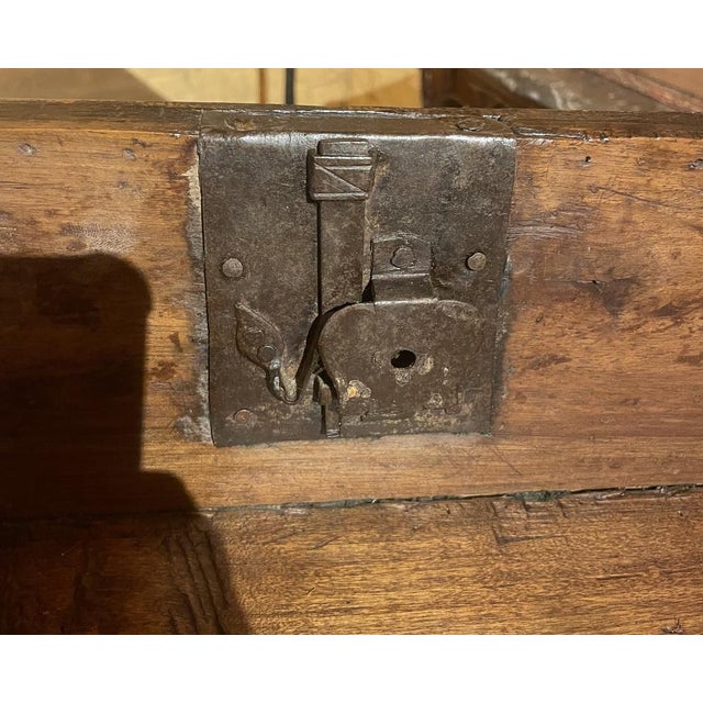 Small 17th Century Italian Walnut Chest of Drawers For Sale - Image 6 of 12