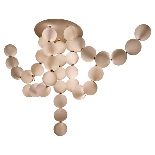 Pearl Ceiling Lamp by Ludovic Clément for Armont, Set of 5 For Sale