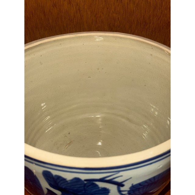 Antique Porcelain Ginger Jar With Lid For Sale - Image 11 of 11