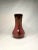 Mid Century Modern Abstract Small Ceramic Vase, Mauve, Brown and Gold For Sale - Image 4 of 12