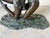 Vintage Léela Art Sculptural Bronze Ballet Dancers Dining Table Base With Beveled Glass Top For Sale In Miami - Image 6 of 13