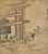 Mid 19th Century Set of 4 Antique Japanese Paintings of Landscapes, Temple and Country Scenes – Newly Framed For Sale - Image 5 of 9
