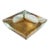 Amber Faceted Sommerso Ashtray by Mandruzzato For Sale