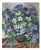 Dzidra Bauma, Spring Flowers, 1990, Watercolor For Sale