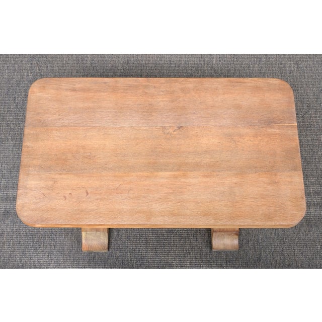 Baroque Swedish Cerused Oak Side Table with Barley-Twist Legs, 1920s For Sale - Image 10 of 13