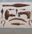 Antique Watercolor Bronze Age Tools From the Dmitry Samokvasov Collection in Moscow c.1910 For Sale - Image 16 of 17