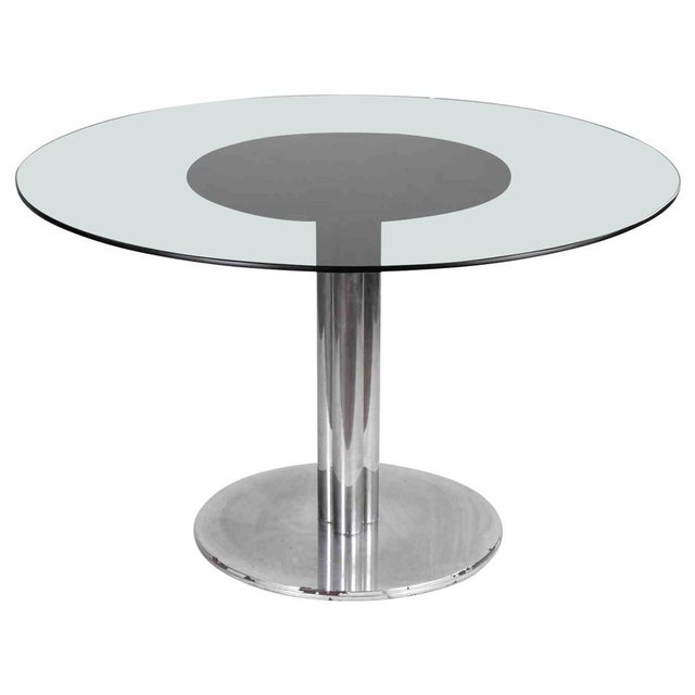 Metal Vintage Round Table, 1970s For Sale - Image 7 of 7