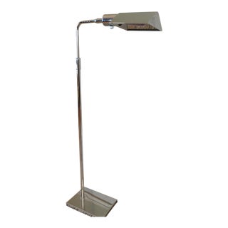 Koch & Lowy Chrome Lamp For Sale