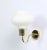Danish Modern Brass and Opaline Glass Sconces by Acton Bjorn, 1950s, Set of 3 For Sale - Image 11 of 12