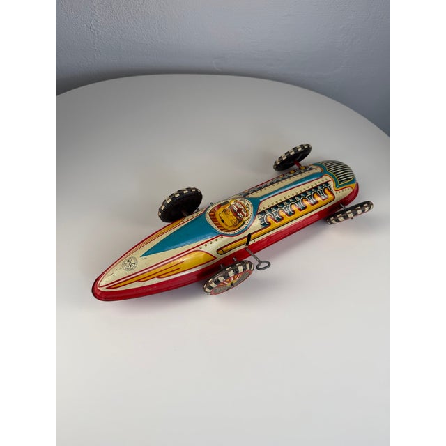 American Boat Tail Racer by Louis Marx, 1930s For Sale - Image 9 of 10