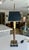 Brass French Directoire Style Bouillotte Tole Table Lamp For Sale - Image 9 of 16