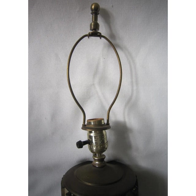 1960s Vintage Wallpaper Roller Lamp For Sale - Image 5 of 5