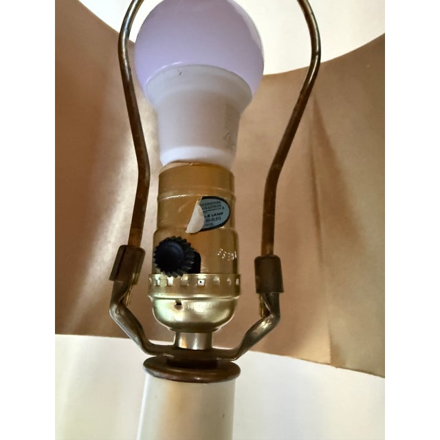 Metal 1990s Modern Burnished Copper Floor Lamp For Sale - Image 7 of 9