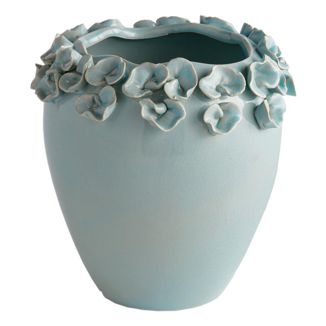 Petite Fleur Vase Tall For Sale