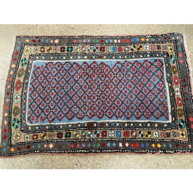 Violet Vintage Persian Hamadan Rug – Size: 2' 1" X 3' 2" For Sale - Image 8 of 10