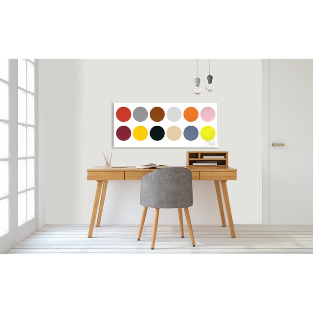 Mid-Century Modern What I Saw at MoMA One Day: Long Print 50" X 21.5" by Liz Roache For Sale - Image 3 of 7