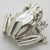 Vintage Italian Silver Life Size Frog, 1970s For Sale - Image 3 of 14