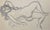 André COTTAVOZ Reclining Nude, 1974 Charcoal drawing Signed and dated in pencil by the artist On vellum format 63 x 90 cm...