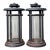 Vintage Wrought Iron Lanterns - A Pair For Sale