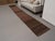 Turkish 1970s Vintage Handmade Wool Cotton Brown Runner Rug For Sale - Image 3 of 11
