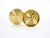 Mid 20th Century Tiffany & Co. Gilt Bronze Round Shape Desk Clock For Sale - Image 9 of 10