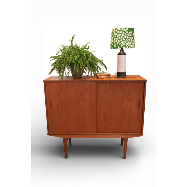 Danish Teak Bar Cabinet, 1960s For Sale - Image 6 of 18
