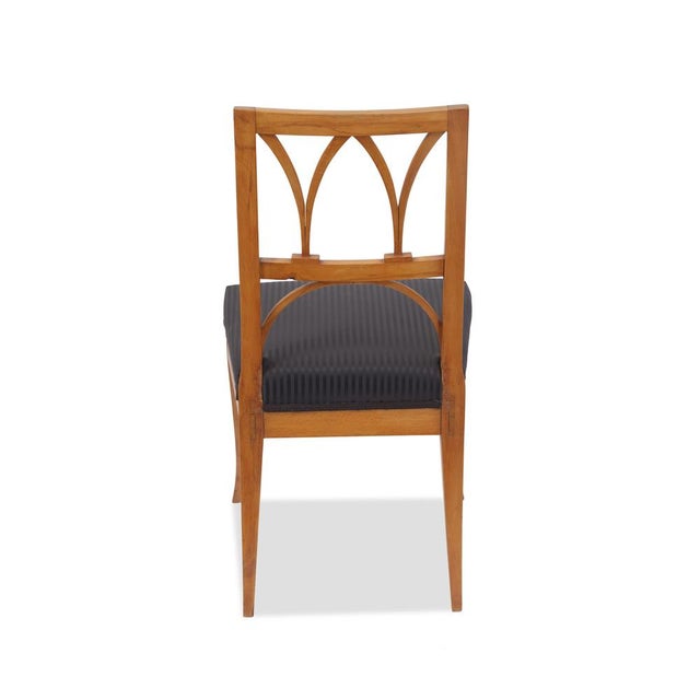 Biedermeier Cherry Wood Chair, 1820s For Sale - Image 6 of 8