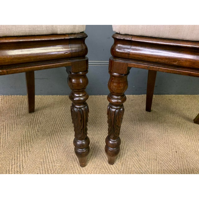 Mid 19th Century Early Victorian Rosewood Chairs, 1845, Set of 8 For Sale - Image 5 of 15