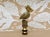 Metal Brass Pelican Seabird Lamp Finials - A Pair For Sale - Image 7 of 8
