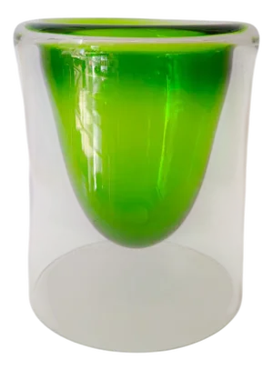 Vase in Vetro Duo by Tapio Wirkkala for Rosenthal, 1980s