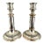 Pair of 19th Century English Silver Plated Telescopic Candlesticks For Sale