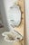 French style lavabo wall fountain made of enameled cast iron. It features a pale powder blue and white powdered enamel...