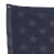 Oversize Vintage Cotton American Flag With Sewn Stars and Blue Denim Overdye For Sale - Image 4 of 5