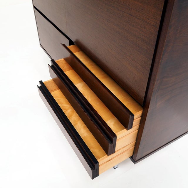 Vintage Bar Cabinet in the style of Alain Richard, 1960s For Sale - Image 6 of 11