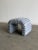 Textile Handcrafted Striped Waterfall Stool For Sale - Image 7 of 12