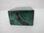 Gemstone Green Malachite Small Trinket or Jewelry Box With Lid For Sale - Image 7 of 8